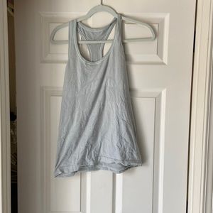 Mint green racerback tank